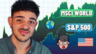 MSCI World vs SampP 500 Non fare questo errore [upl. by Shaffert]