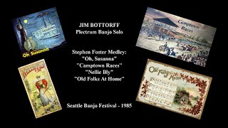 JIM BOTTORFF Plays a Plectrum Banjo Medley [upl. by Reeba859]