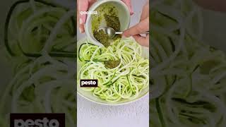 Zucchini spaghetti a light and quick recipe [upl. by Zoller]