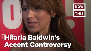 Hilaria Baldwin Responds to Accusations That She Faked Being Spanish  NowThis [upl. by Ursal]