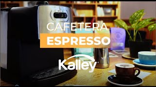 Cafetera Espresso Kalley prepara espresso Latte y Cappuccino ¡Conocela [upl. by Ilecara789]