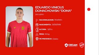 Eduardo Vinicius Domachowski quotDomaquot  Zagueiro Vila Nova FC [upl. by Persian]