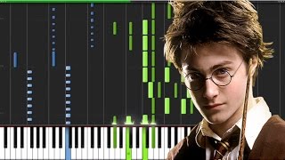 Harry Potter Medley for Solo Piano Tutorial [upl. by Ruyam539]