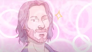 BREATHTAKING Keanu Reeves Song ■ The Chalkeaters feat PiNKII ■ Cyberpunk 2077 [upl. by Koa]