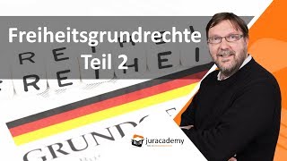 Das Prüfungsschema der Freiheitsgrundrechte – Teil 2 ► juracademyde [upl. by Oscar]