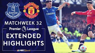 Everton v Manchester United  PREMIER LEAGUE HIGHLIGHTS  492022  NBC Sports [upl. by Parris]