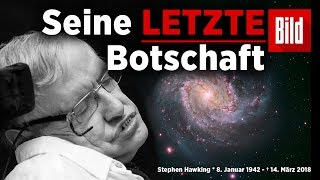 Astrophysiker Stephen Hawking ist tot [upl. by Myrilla]