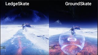 LedgeSkate VS GroundSkate quick side by side comparison [upl. by Atterbury]