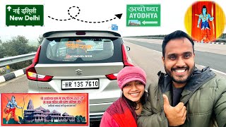 Delhi to Ayodhya  How to Plan your road trip to Ayodhya  Complete route information jaishreeram [upl. by Saltsman]