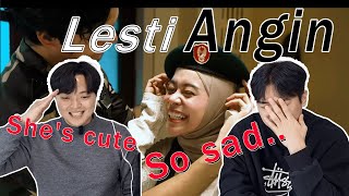 Lesti  Angin Korean reaction men  SGwannabe [upl. by Anyar617]