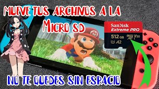 MUEVE tus juegos a LA memoria Micro SD SIN Borrar tus juegos [upl. by Eliathan]