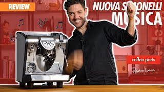 Nuova Simonelli Musica Home Espresso Machine  Review [upl. by Nibor216]