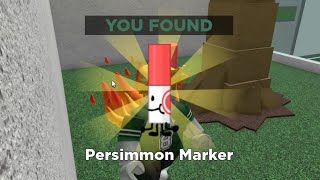 How to get PERSIMMON Marker in FIND THE MARKERS Roblox  Updated 2024 [upl. by Hallimaj]