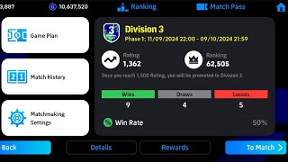 Efootball V4 Canada  Ranked Div [upl. by Shellie]