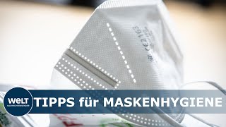 FFP2 und OPMASKENPFLICHT So können Sie FFP2 Masken mehrmals verwenden [upl. by Anders]