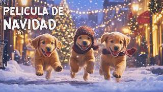 Los cachorros se convierten en heroes y salvadores de la Navidad  Pelicula de Navidad [upl. by Feodor]