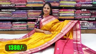 Tussar Sarees  Vigneshwara Silks  EP519437  tussarsarees sareeshyderabad shopnow onlineshop [upl. by Ettessil]