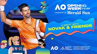 LIVE  Novak Djokovic Charity Event in Rod Laver Arena  Australian Open 2024 [upl. by Tavy]