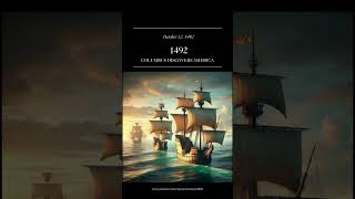 October 12 1492 1492 COLUMBUS DISCOVERS AMERICAhistoryfacts shortvideo [upl. by Sandro]