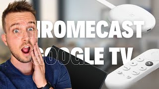 Installation du Chromecast Google TV  Unboxing et avis [upl. by Adamski781]