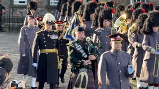 The Royal Artillery Celebrate the Kings Birthday Edinburgh Castle [upl. by Jabe]