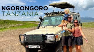 NGORONGORO 1 Safari Tanzania TRAVEL GUIDE to the CRATER and Great Migration [upl. by Lesig]