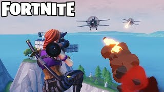 AIRPLANES VS RPGs GAME MODE IN FORTNITE [upl. by Einafit]