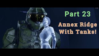 Annex Ridge  FireFight  Halo Infinite  Campaign  Gameplay Walkthrough  Part 23 [upl. by Uokes]