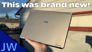 Unboxing NewOld Stock HP EliteBook 6930p 2009 [upl. by Ativ569]