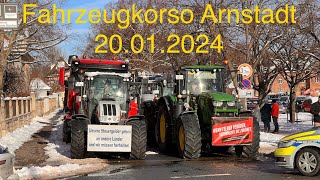 Fahrzeugkorso Arnstadt  20012024 [upl. by Knobloch]