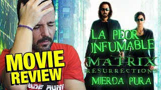 INSULTO a la SAGA  Crítica The Matrix Resurrections  REVIEW  OPINIÓN  Wachowski  Keanu Reeves [upl. by Ranite285]