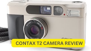 Contax T2 camera review With Subtitles [upl. by Annauqahs404]