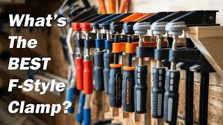 FStyle Bar Clamps Comparison  TayTools  Jorgensen  Bessey  Harbor Freight [upl. by Etnovad]