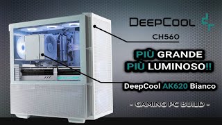 FLUSSO DARIA ELEVATO DeepCool CH560 Gaming PC Build Ryzen 77700X RTX 4080 16GB DeepCool AK620 [upl. by Nilya109]