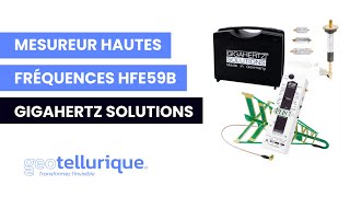 👉 Mesureur hautes fréquences HFE59B Gigahertz Solutions 📡 📶 [upl. by Yruj]