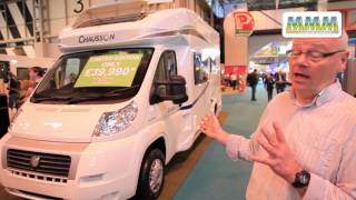 Chausson Bestof 510 motorhome video review  MMM magazine at the 2014 Caravan amp Camping Show [upl. by Rourke]