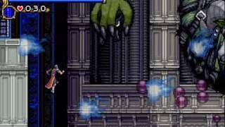 Castlevania Circle of the Moon Boss 4 Adramelech  No Damage No Subweapons [upl. by Samford]