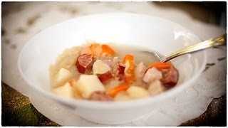 Cabbage Soup  Kapusniak  Anias Polish Food Recipe 35 [upl. by Maccarthy]