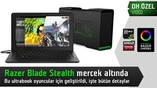 Bu ultrabook oyuncular için Razer Blade Stealth ilk inceleme videosu [upl. by Reich]