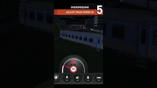 Indian Train Simulator  Gatiman Express train Crash 😱🤣gaming shorts [upl. by Maguire]