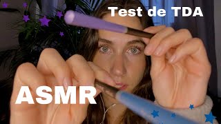 ASMR Test paraa el deficit de atención TDA [upl. by Ahtael562]