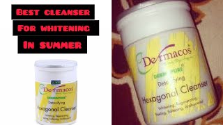 Affordable dermacos hexagonal cleanserbest cleanser in summerall skin types cleanser [upl. by Susejedairam458]