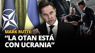 El nuevo jefe de la OTAN Mark Rutte reafirma su apoyo a UCRANIA  El Comercio [upl. by Atinna338]