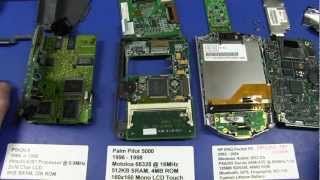 EEVblog 334  History of PDAs in Teardowns [upl. by Ahsinet]