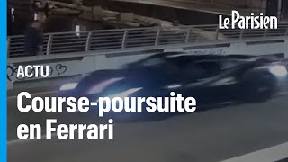 Les images du pilote de F1 Charles Leclerc en train de pourchasser les voleurs de sa montre [upl. by Naxor]