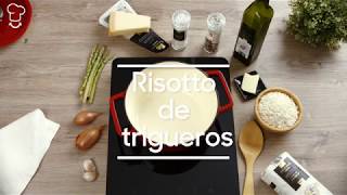 Risotto de trigueros  Vídeo receta [upl. by Leirraj217]