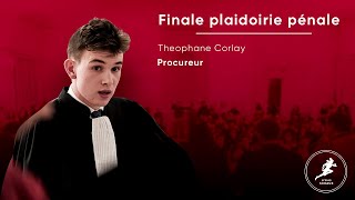 Théophane Corlay  Finale Lysias Sceaux 2020  Plaidoirie pénale [upl. by Suolhcin]