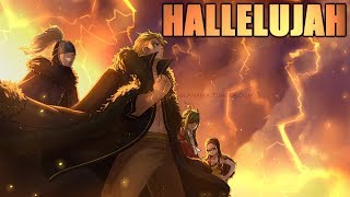 Nightcore  Hallelujah Switching Vocalslyrics [upl. by Alema]