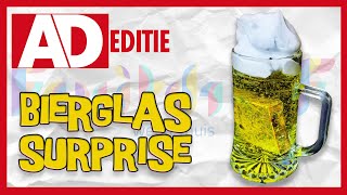 Zo maak je een mooie bierglas surprise  Algemeen Dagblad Sinterklaas Editie [upl. by Haon]