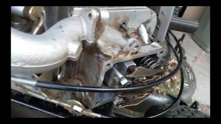 Briggs and Stratton Intek VTwin Bent Pushrod and Cylinder Head Replacement [upl. by Creamer]